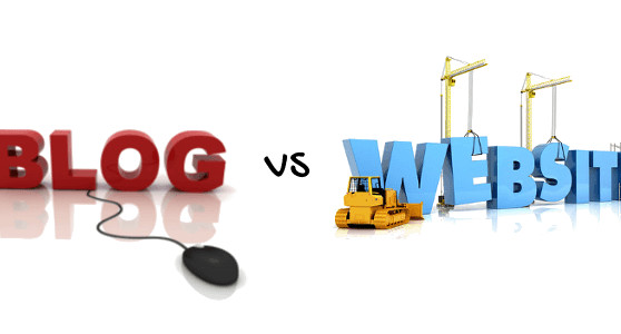 What is a blog Vs. a Website